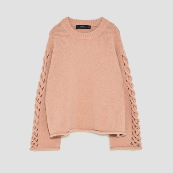 Zara Sweater with Braided Sleeves - Picture 11 of 11